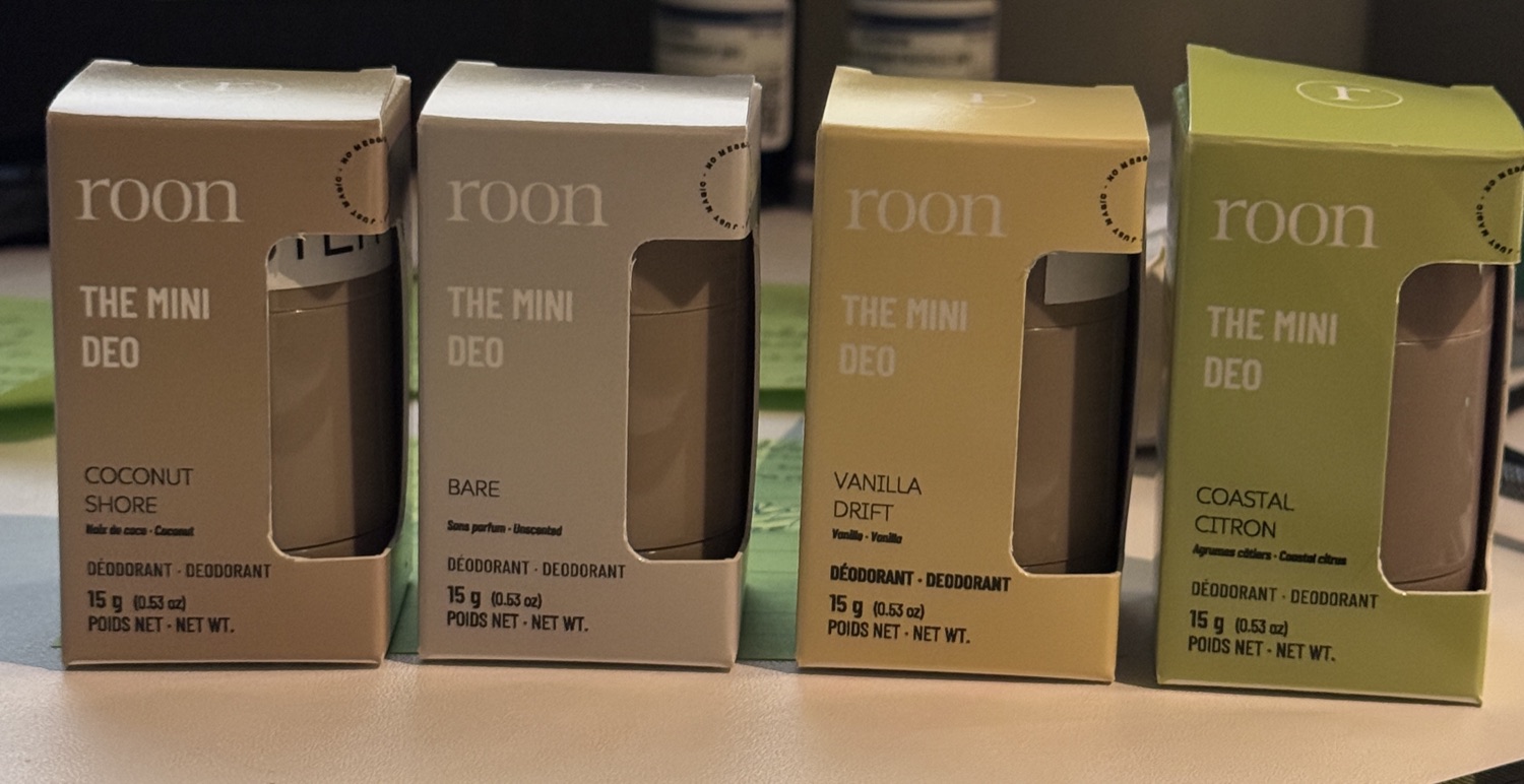 Bilingual window cartons